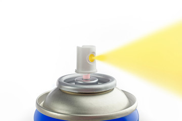 spray bottle spraying