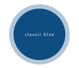 colour of the year 2020- classic blue. colour swatch sample for mood boards. 