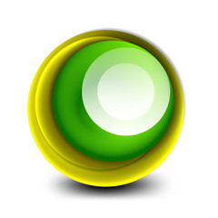 Vector swirl circle banner, 3d style abstract sphere or round shape icon or background templates. Vector Illustration For Wallpaper, Banner, Background, Card, Book Illustration, landing page