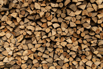 fire wood cut trees stock rural simple background  