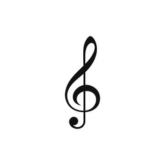 Music note vector illustration template