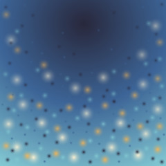 Background with a pattern of colored circles