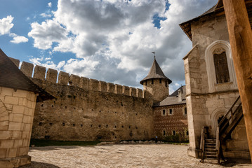 Inside the ancient Khotyn fortress in Ukraine