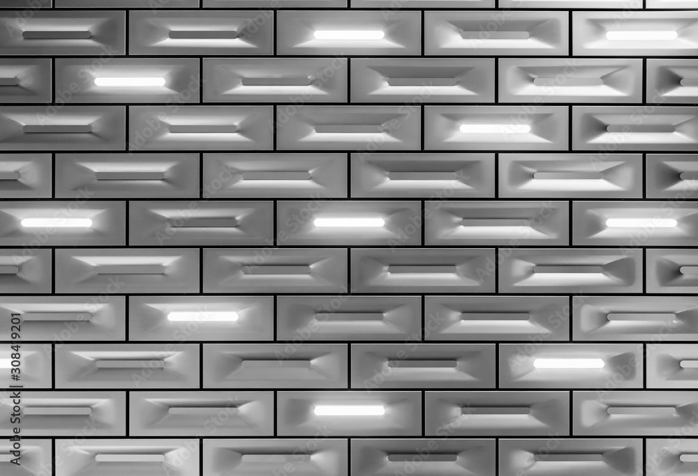 Leinwandbilder modern building abstract background pattern