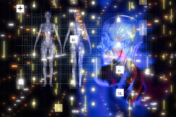 interface as medical network concept