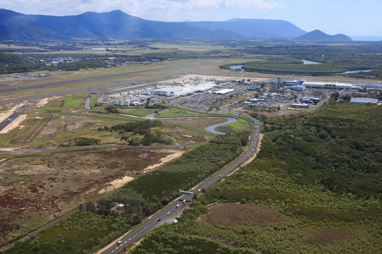 Internatinal airport of Cairns