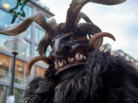 Krampuslauf M&uuml;nchen 2019 / Nahaufnahmen