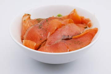 サーモンサラダ