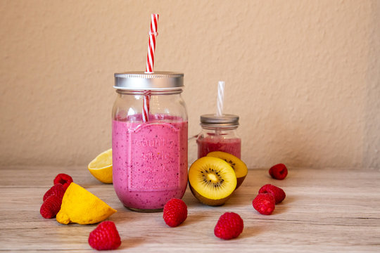 Frischer und gesunder Smoothie