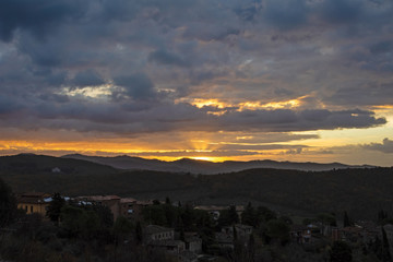 Buongiorno tra le nuvole