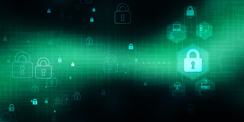 Digital Abstract technology background,2d illustration