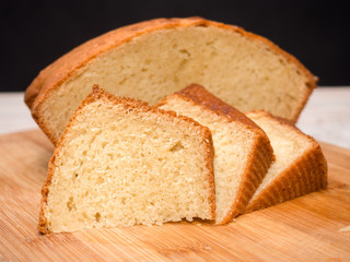 Slices of Yogurt Cake