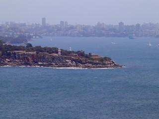 Fototapeta premium Panoramic Views of Sydney Harbour North and South Heads