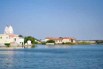 Obraz premium Narayan Sarovar Gujarat,Kutch,India