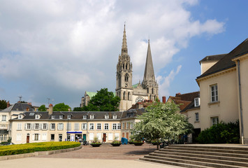 Cathedral of Notre-Dame in Chartres, France