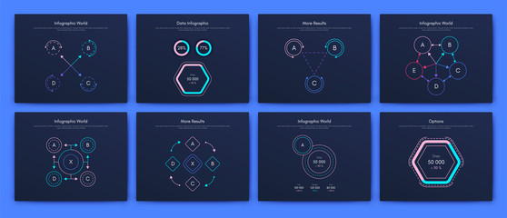 Big set of infographics elements. EPS10. Stock vector