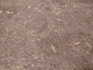 Background brown concrete floor with texture of cracks and scratches