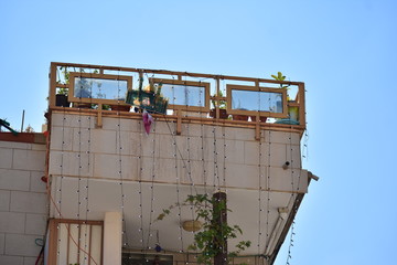 Facade of a beautiful Nazareth building