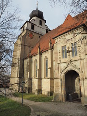Herrenberg bei Stuttgart - Altstadt und Stiftskirche 
