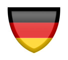 Scudetto con bandiera Germania