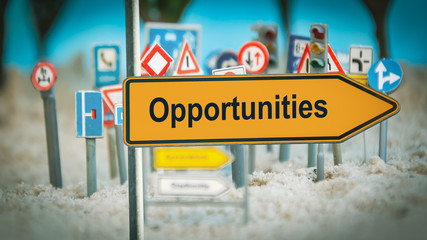 Street Sign to Opportunities
