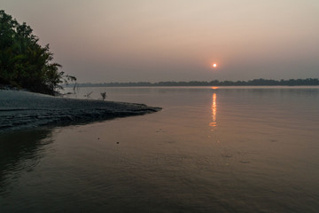 Obraz premium Sunrise in Sundarbans, Bangladesh