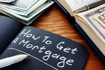 How to get a mortgage question written in the note.