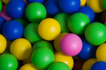 colored bright beautiful balls for background