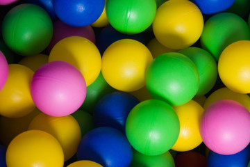 colored balls photo for text