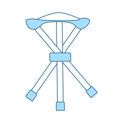 Icon Of Fishing Folding Chair