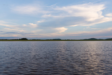 Pantanal wetlands landscape in Brazil