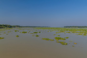 Vew of Kaliganga river, Bangladesh