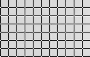 White and black square seamless tile texture for floor and walls