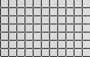 White and black square seamless tile texture for floor and walls