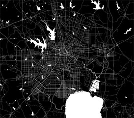 map of the city of Hefei, China