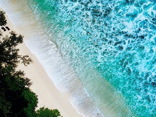 Beautiful Beach on Mahe Island - Seychelles