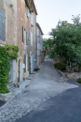 small alley in old town of Gordes village Vaucluse France Europe