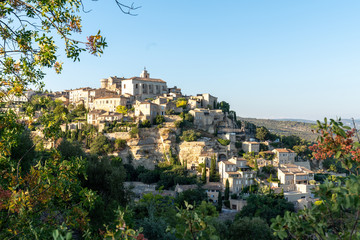 Gordes village small typical town in Provence France