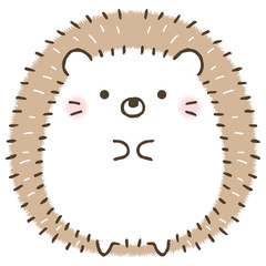 かわいいハリネズミ/動物