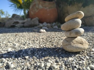 Fototapeta na wymiar piedras apiladas