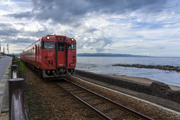 Fototapeta premium 氷見線