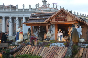 Presepe 2019,San Pietro 2019,Vaticano,Roma,