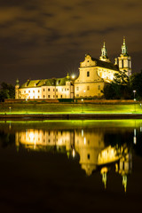 Kraków / Kraków nocą / Skałka