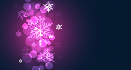 Cartolina di Natale con cornice illuminata © xyz+
