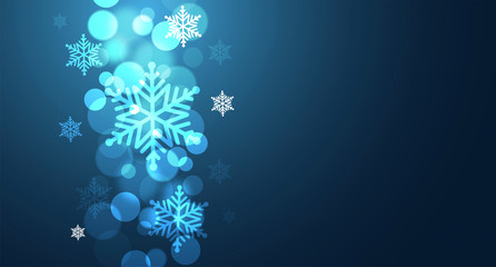 Cartolina di Natale con cornice illuminata © xyz+