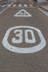 Fototapeta premium City signs safety
