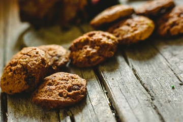 Cookies and chocolate biscuits for parties and vacations.