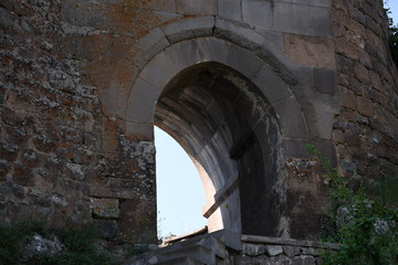 Fototapeta na wymiar medieval castle in Armenia 