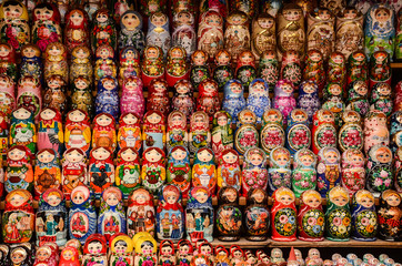 Russian stacked dolls