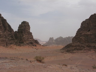 paysage de wadi rum